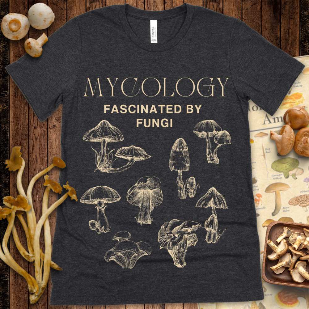 Mycology Facinated by Fungi Tee