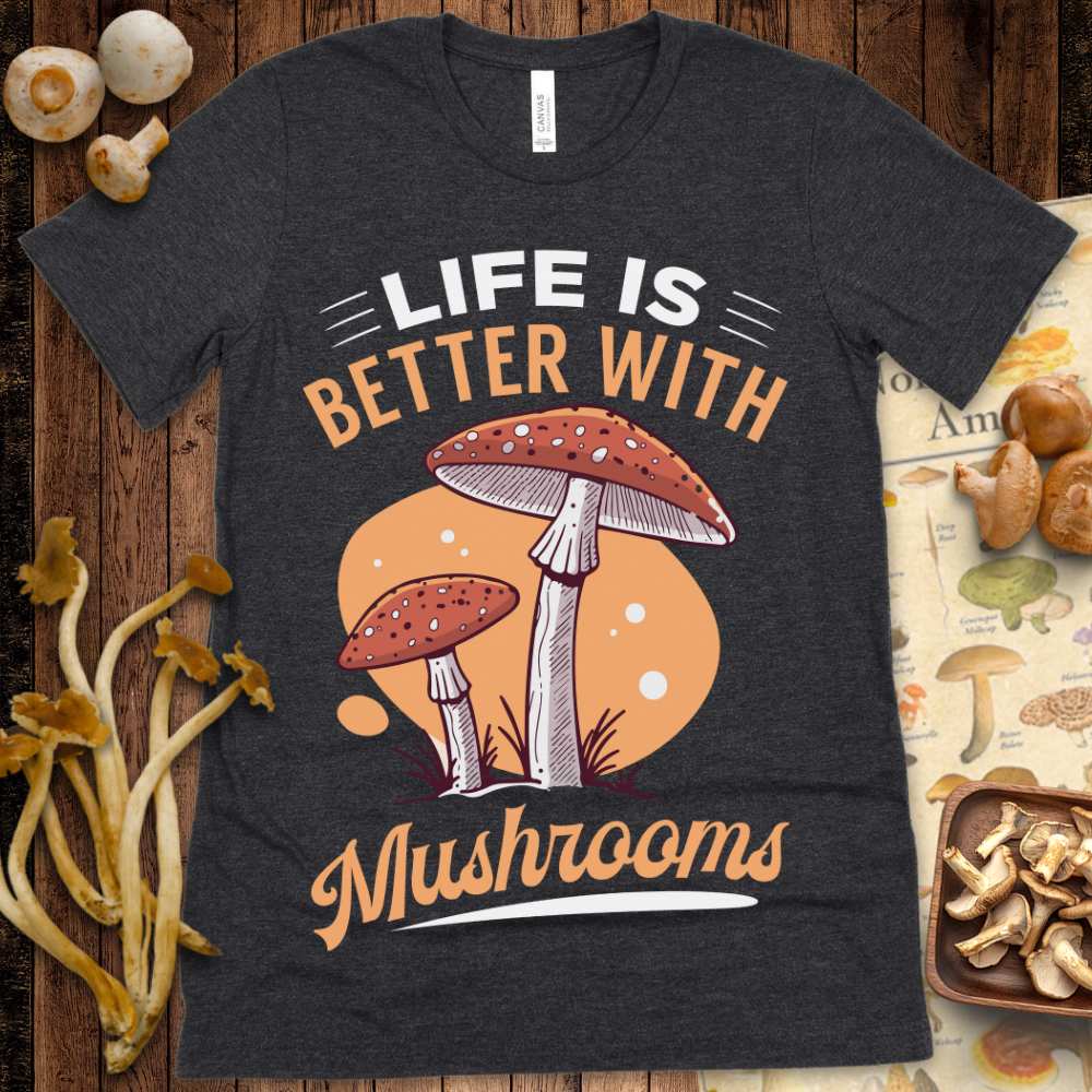 Life With Mushrooms Tee