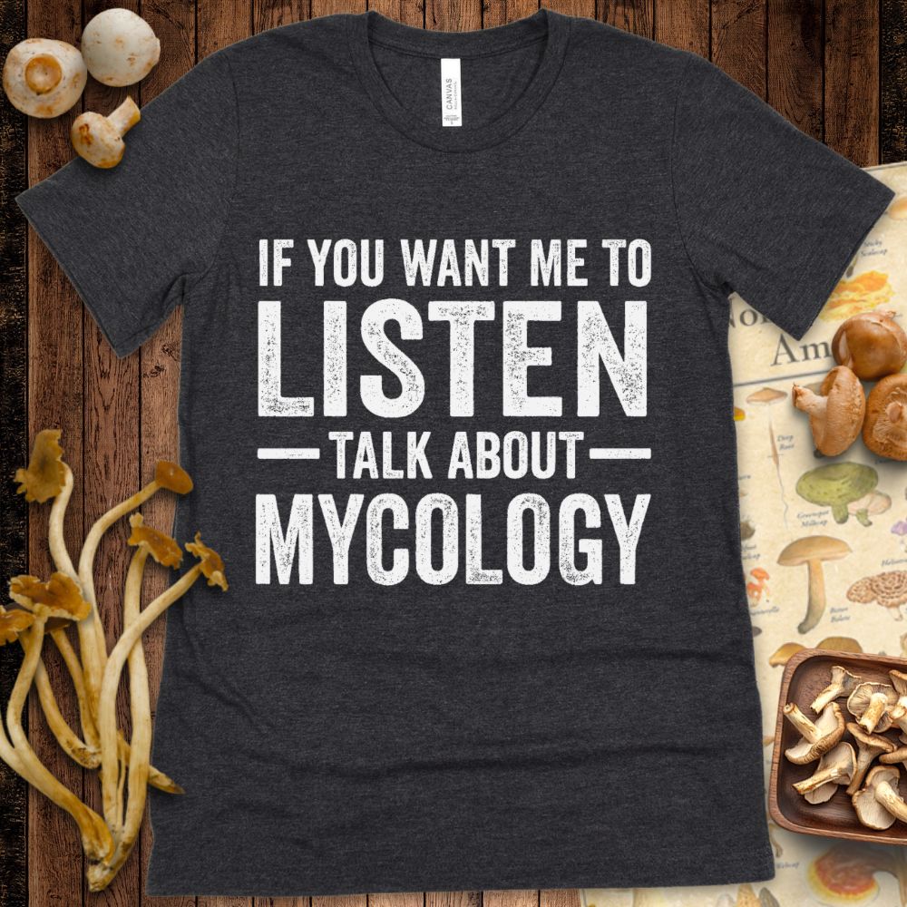 Mycology Talk Tee