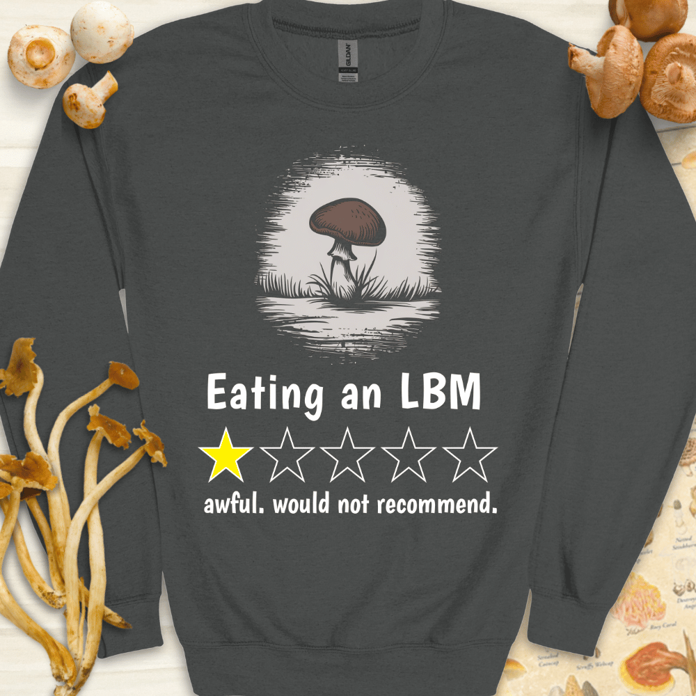 LBM One Star Sweat Tee Dark Grey