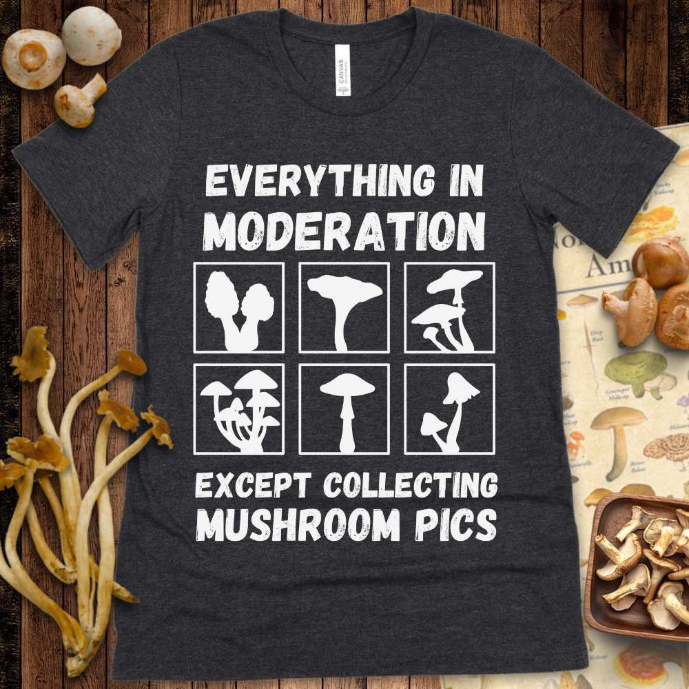 Mushroom Pics Tee