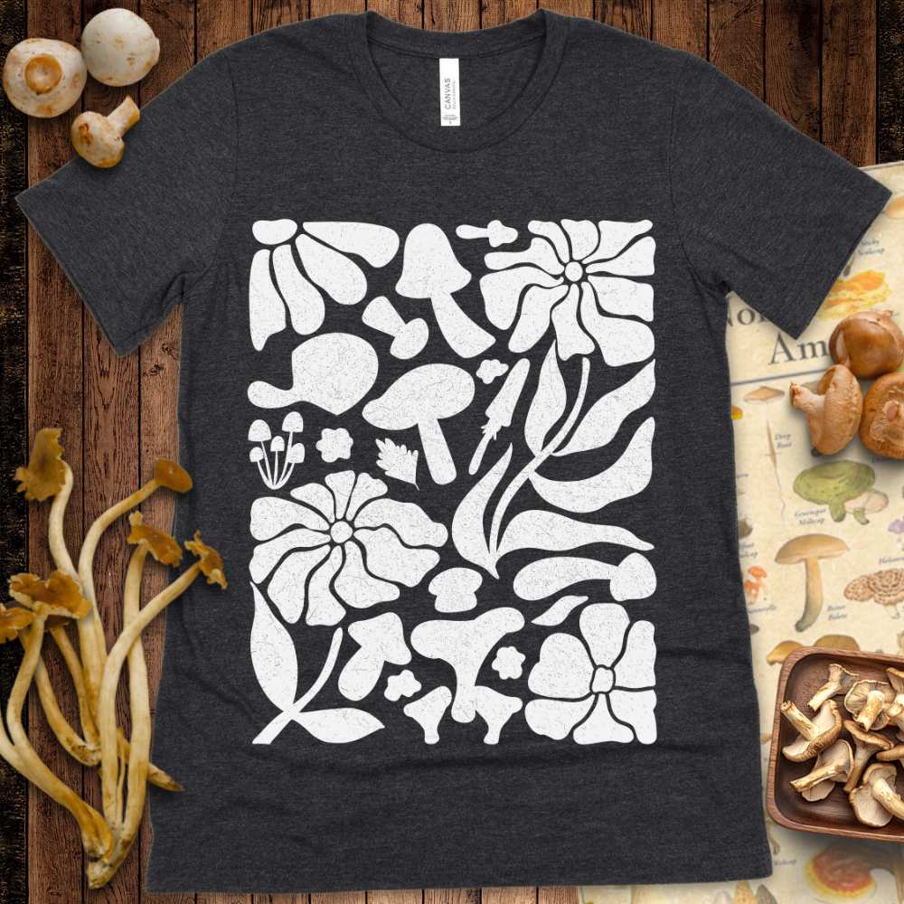 Fungi Flora Print Tee