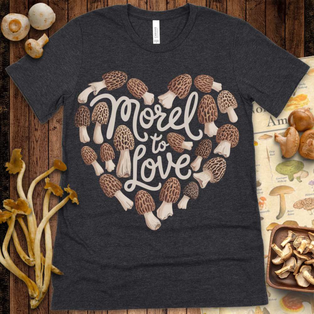 Morel To Love Heart Tee