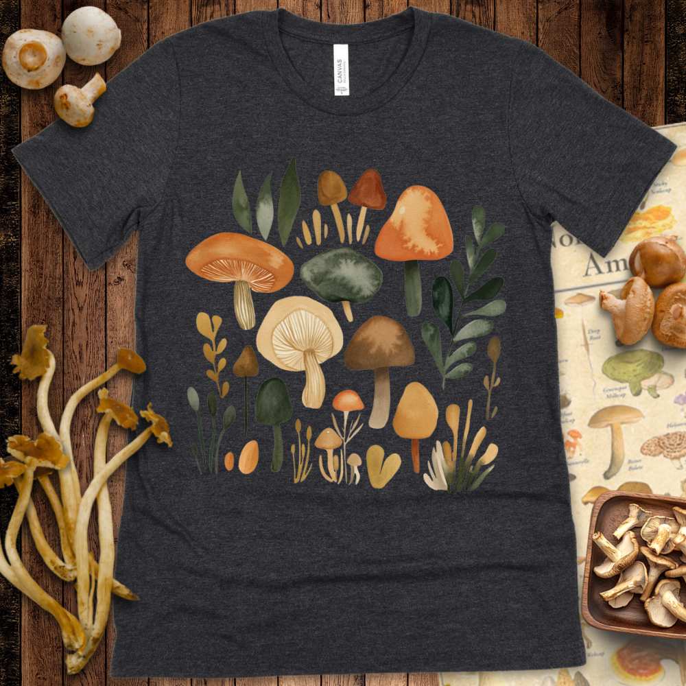 Watercolor Fungi Tee
