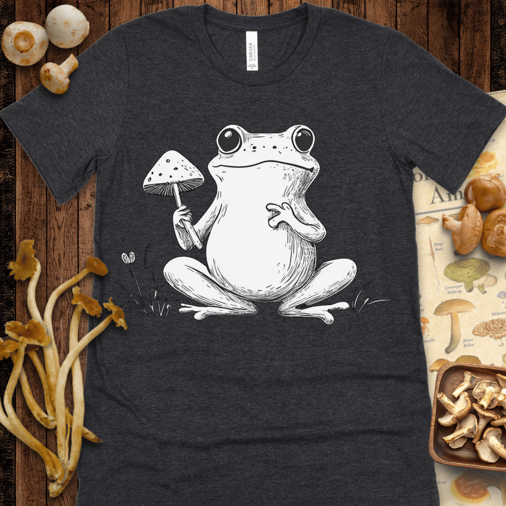 Fungi Frog White Tee