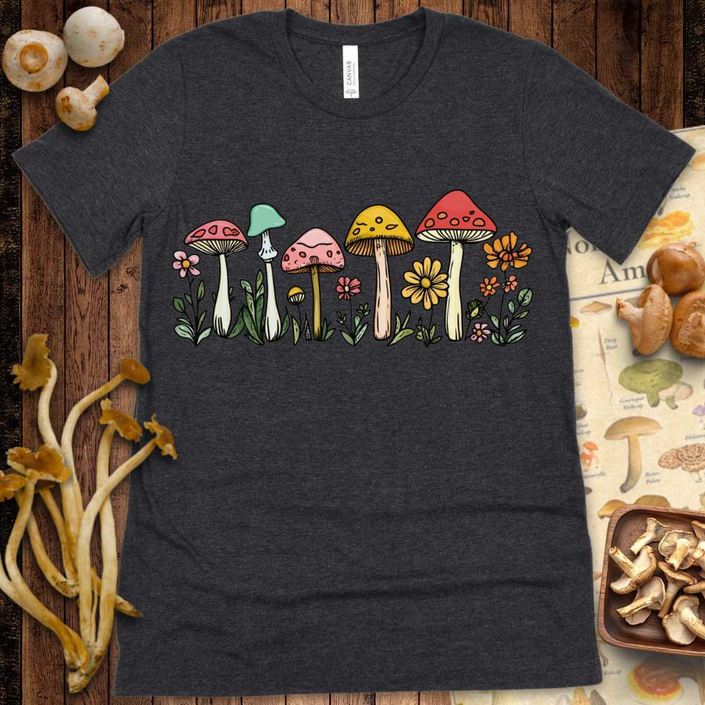 Fungi Summer Flowers Tee