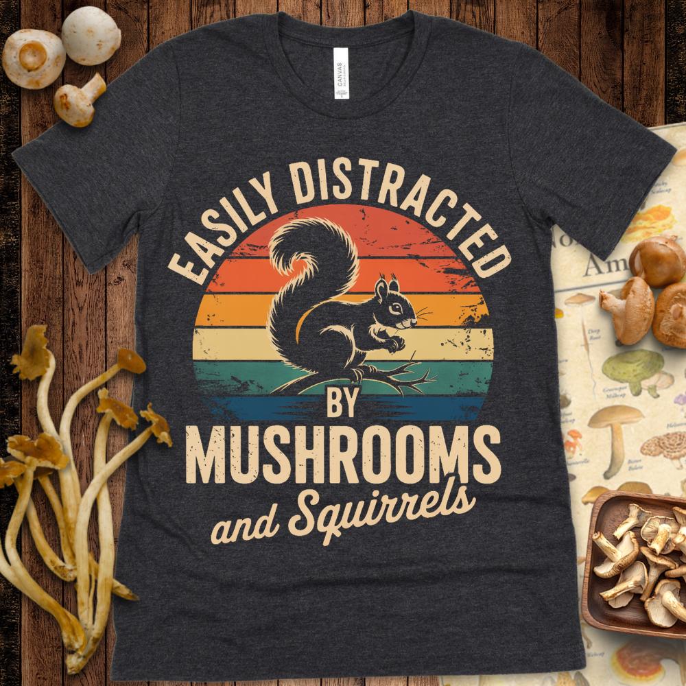 Mushroom Squirrel Tee