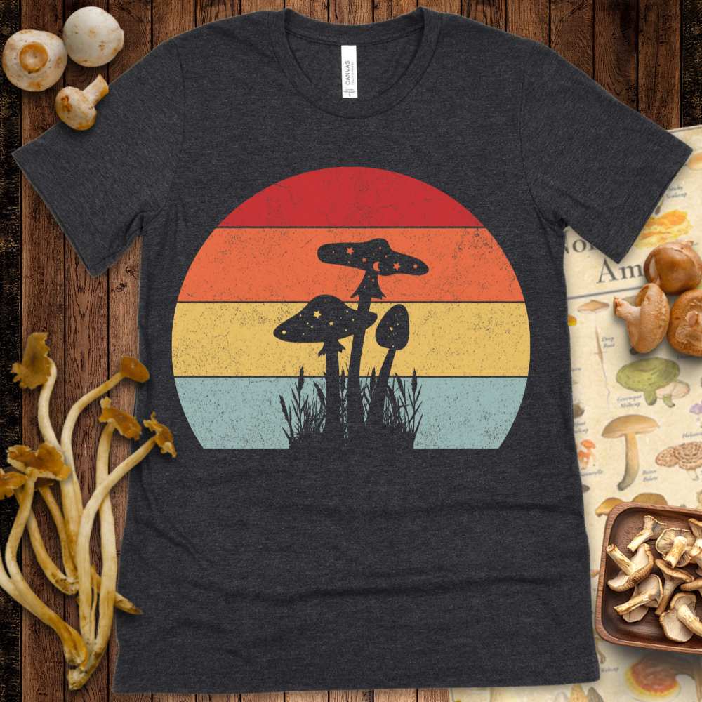 Sunset Mushroom Tee
