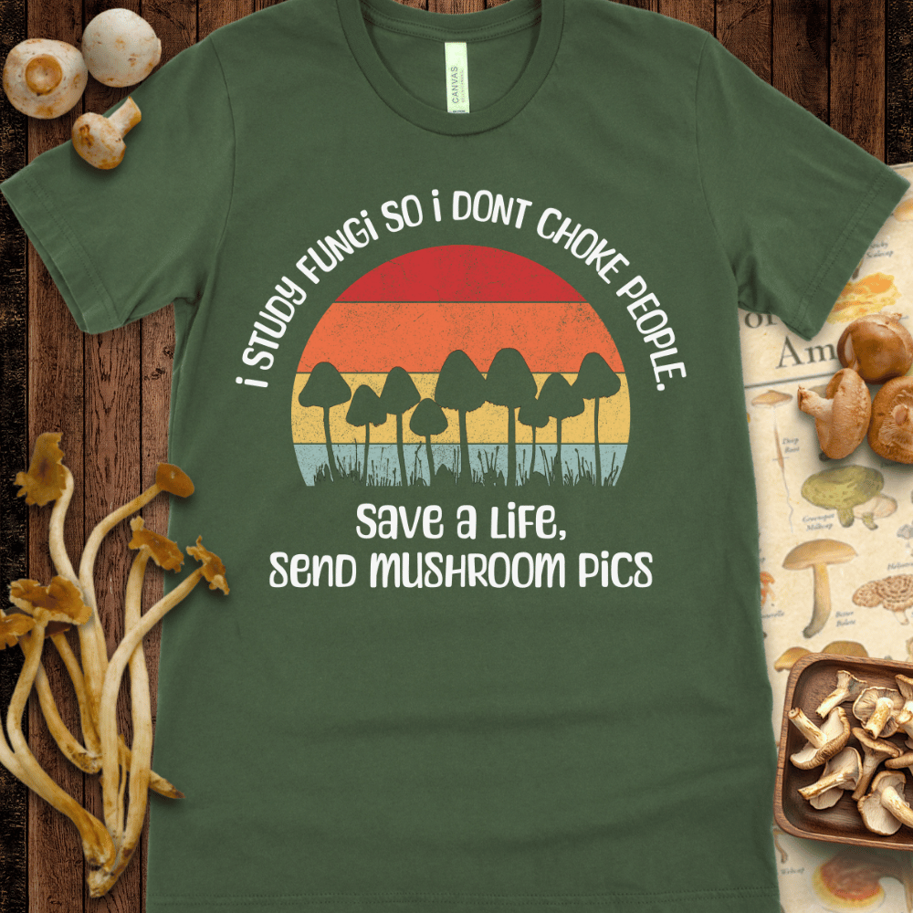 Send Mushroom Pics Tee
