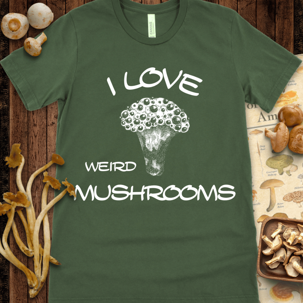 Love Weird Fungi Tee