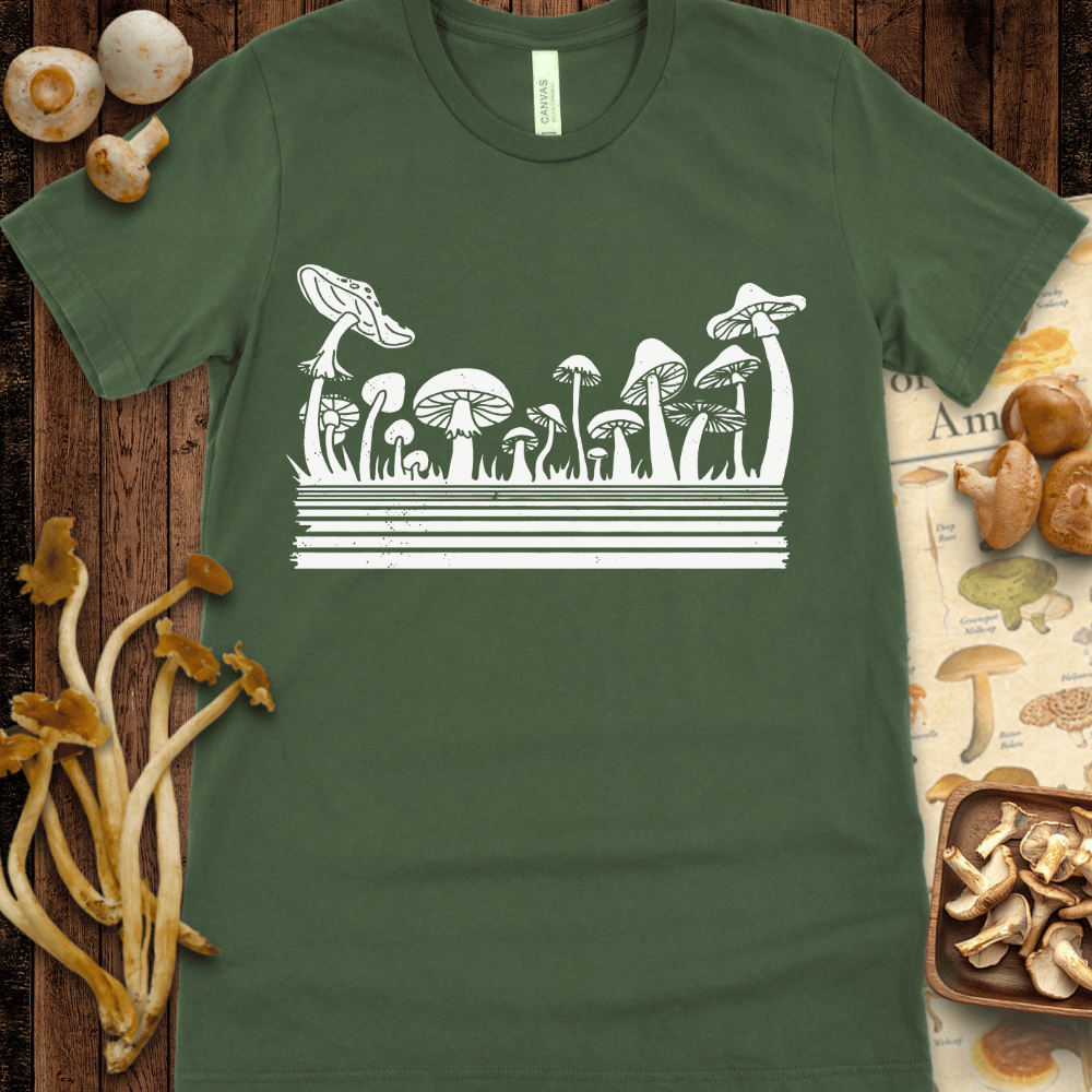 Mushroom Lines Tee