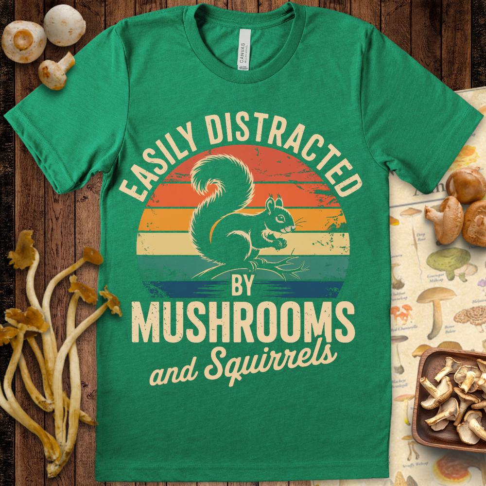 Mushroom Squirrel Tee