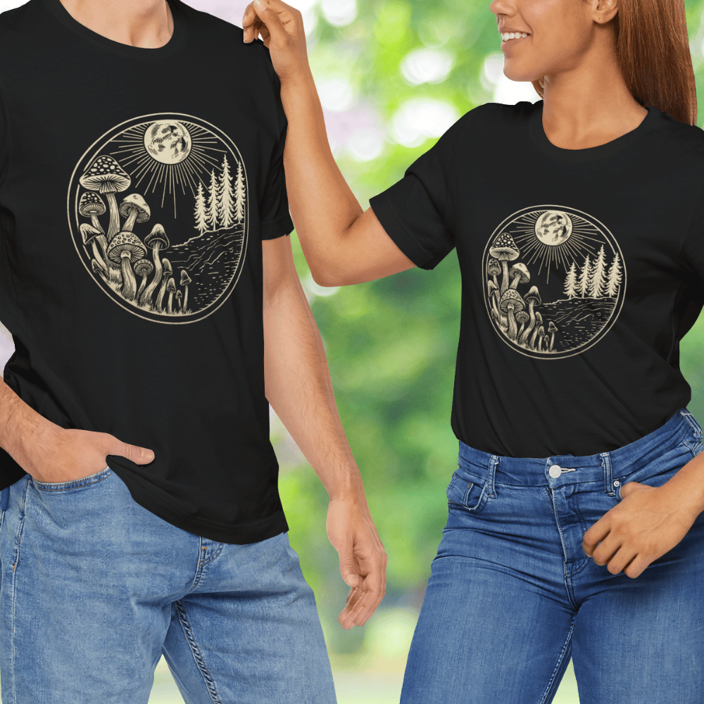 Moonlit Mycology Tee