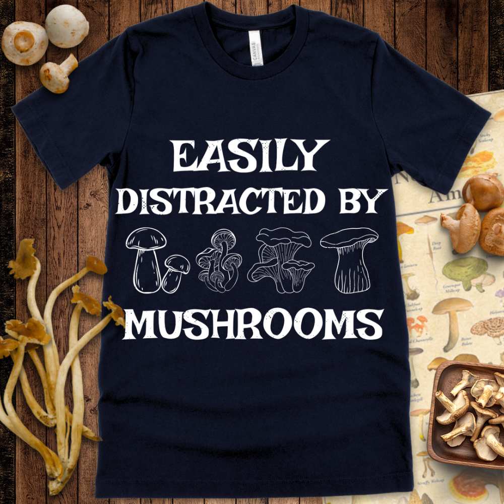 Distracted Mushrooms Tee
