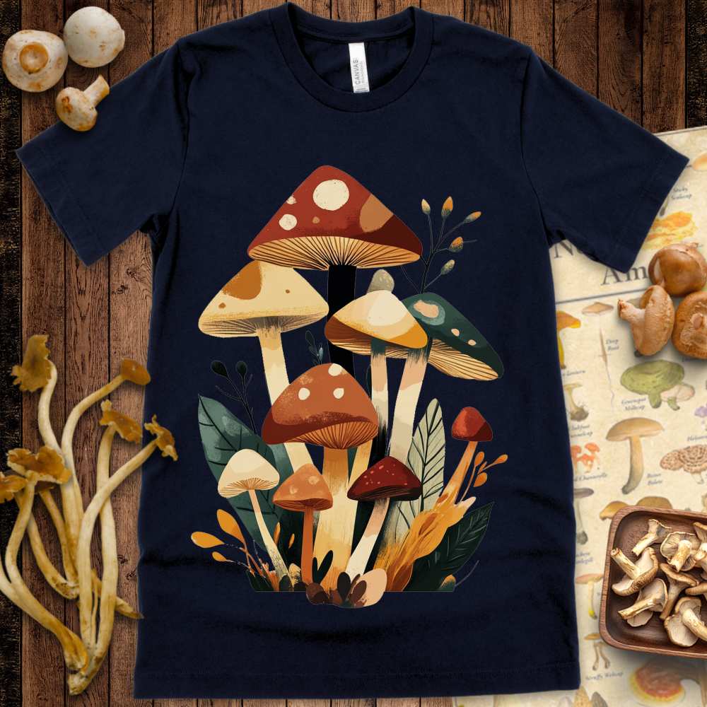 Cubism Flora Fungi Tee