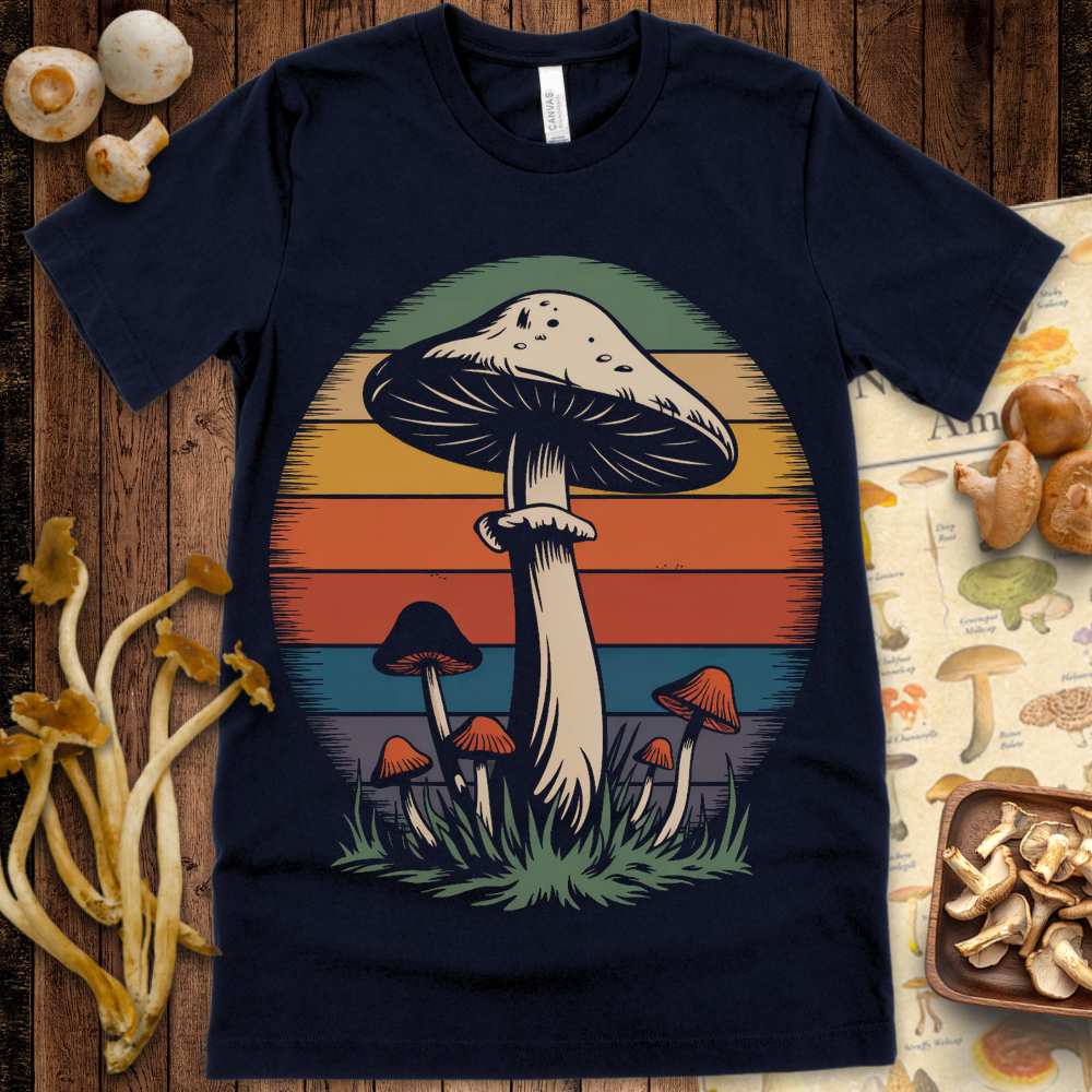 Retro Shroomscape Tee
