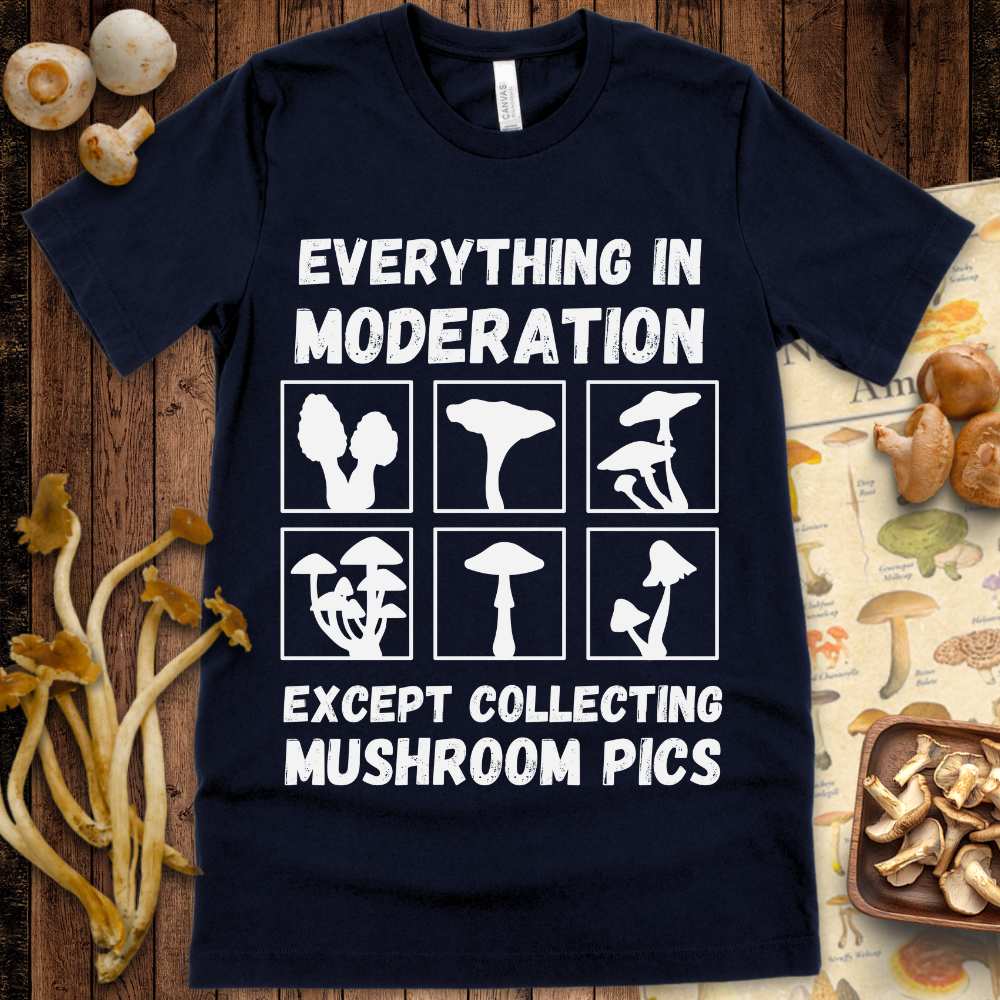 Mushroom Pics Tee