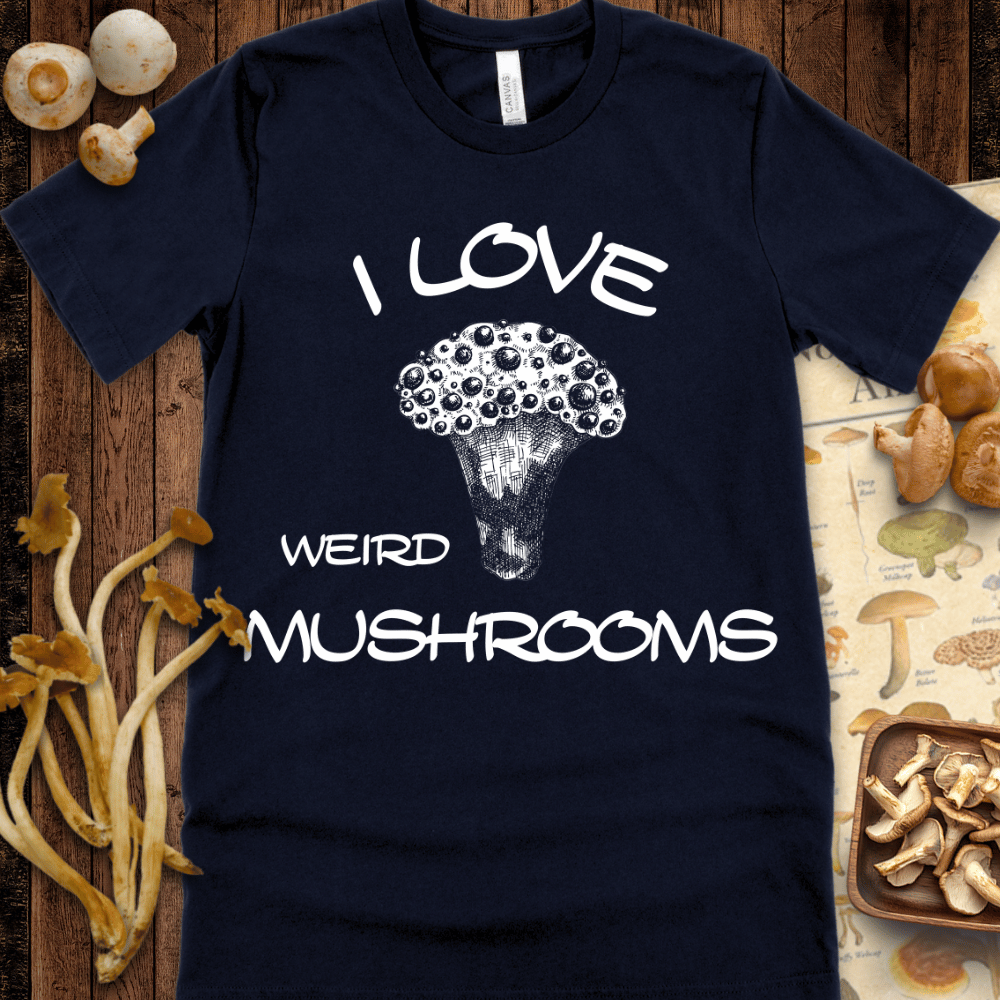 Love Weird Fungi Tee