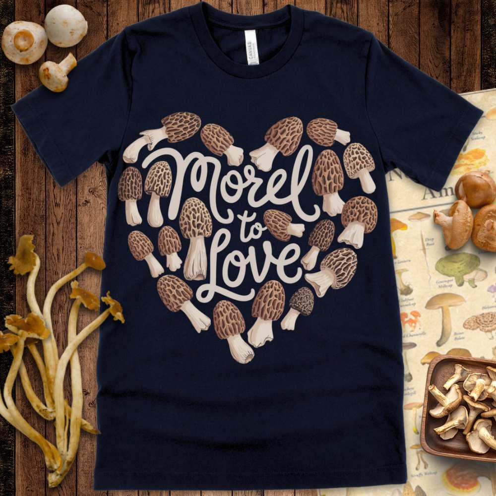 Morel To Love Heart Tee