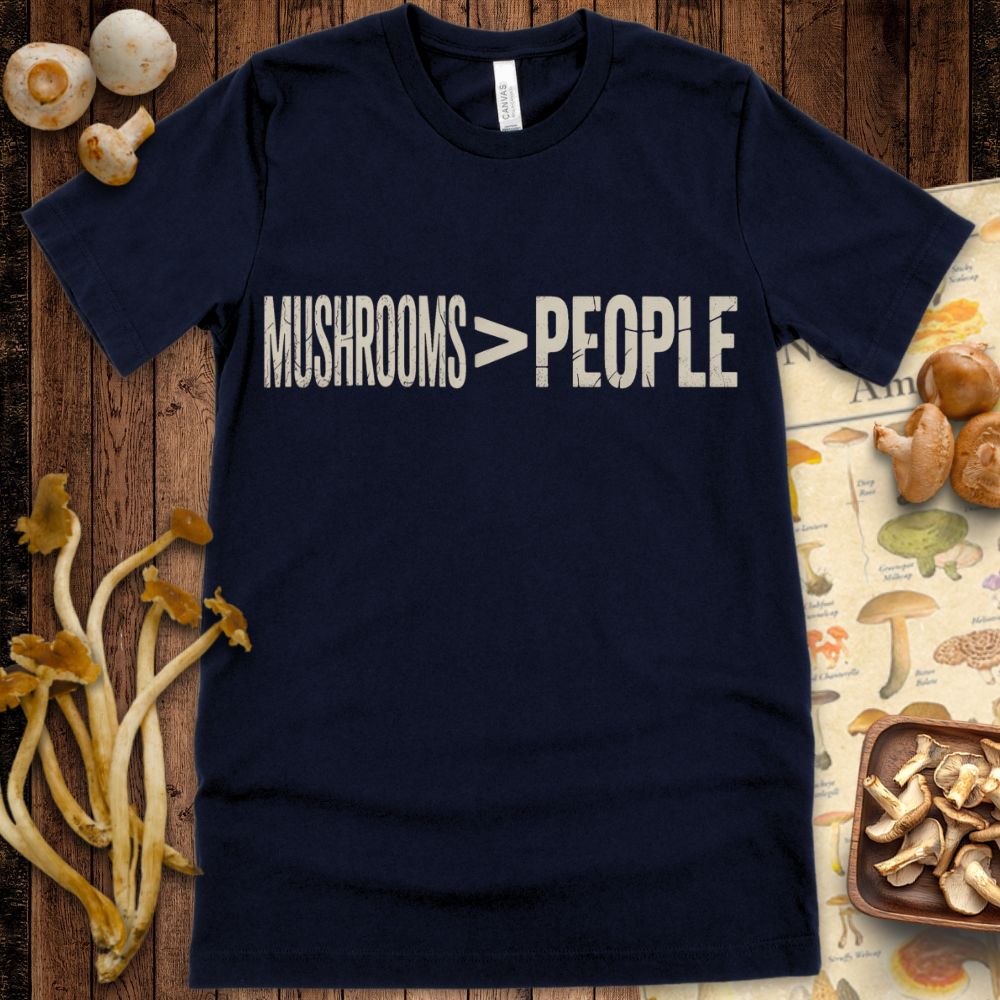 Mushroom Over People Tee