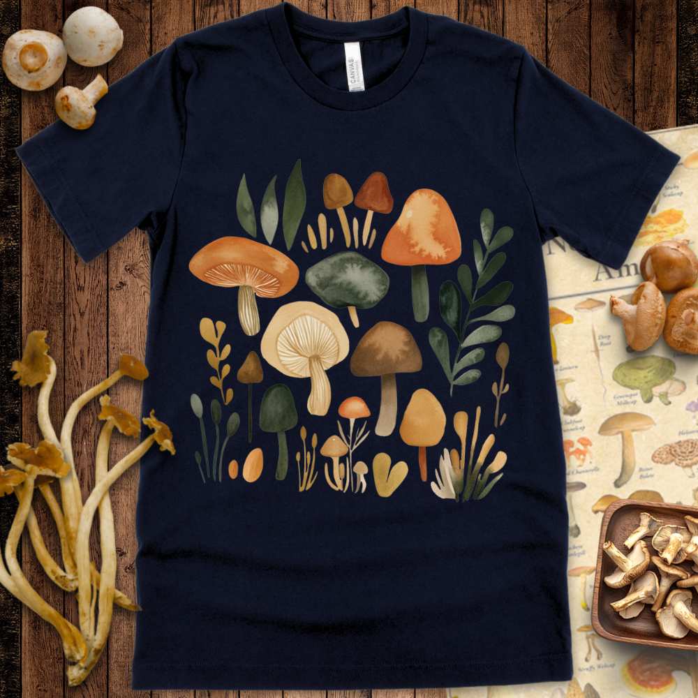 Watercolor Fungi Tee