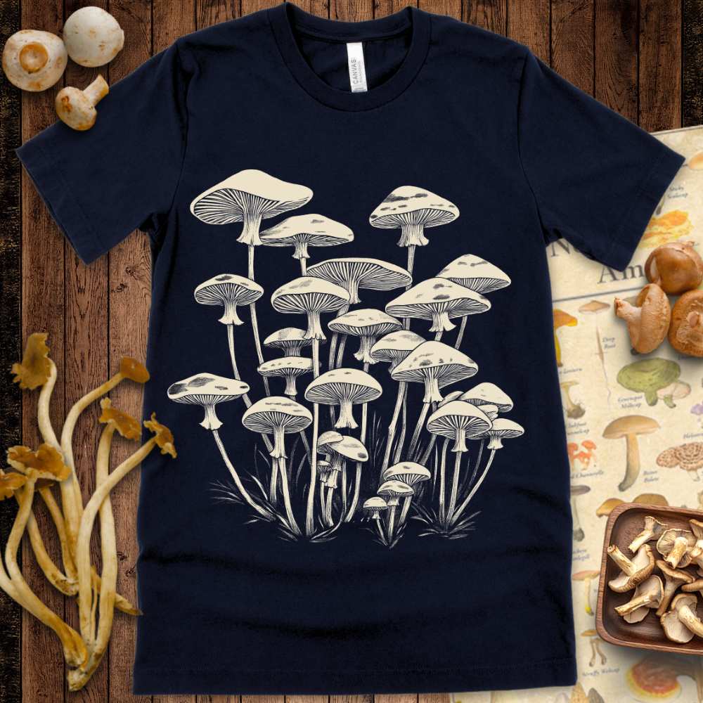 MushroomsSumi-e Tee