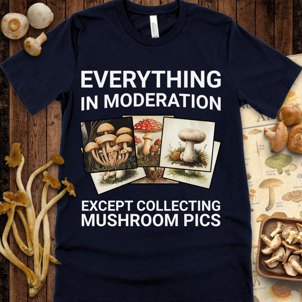 Mushroom Pics Tee