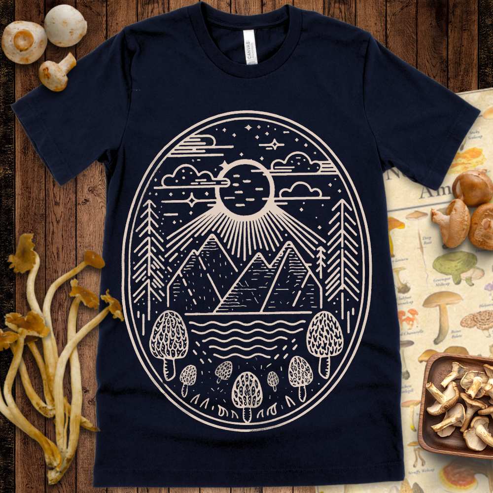 Moonlit Peaks Tee