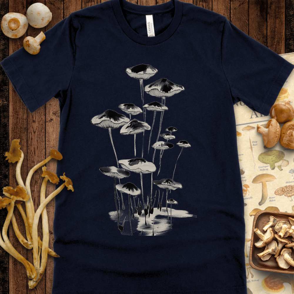 Sumi-E Mushroom Tee