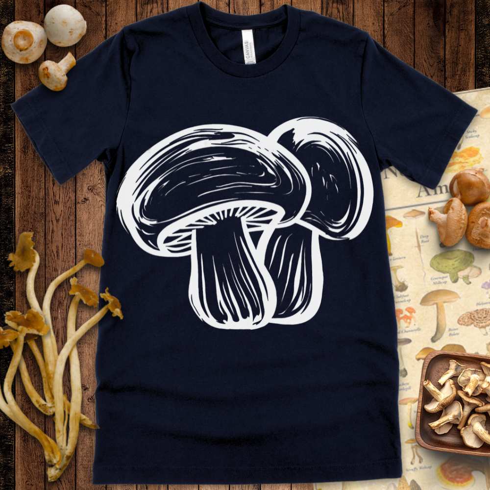 Brush Mushrooms Tee