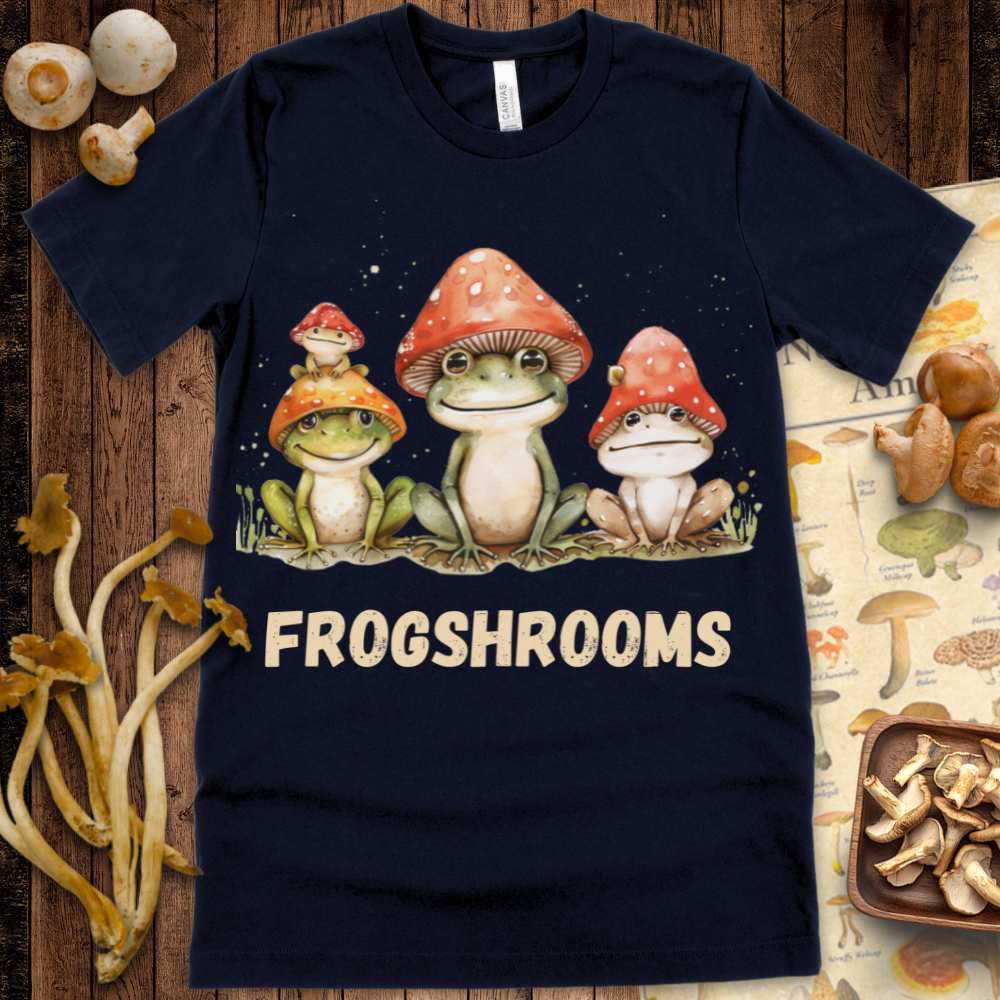 FrogShrooms In Hats Tee