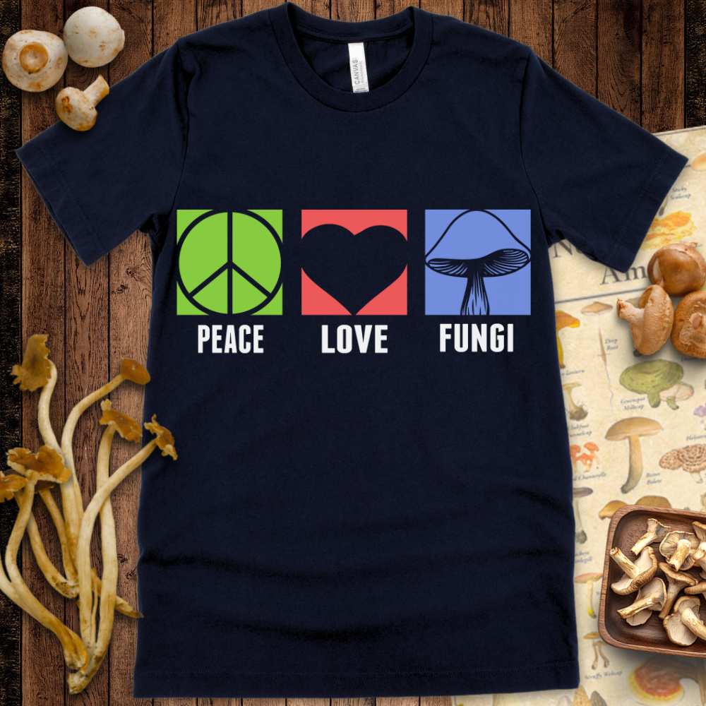 Peace Love Fungi Tee