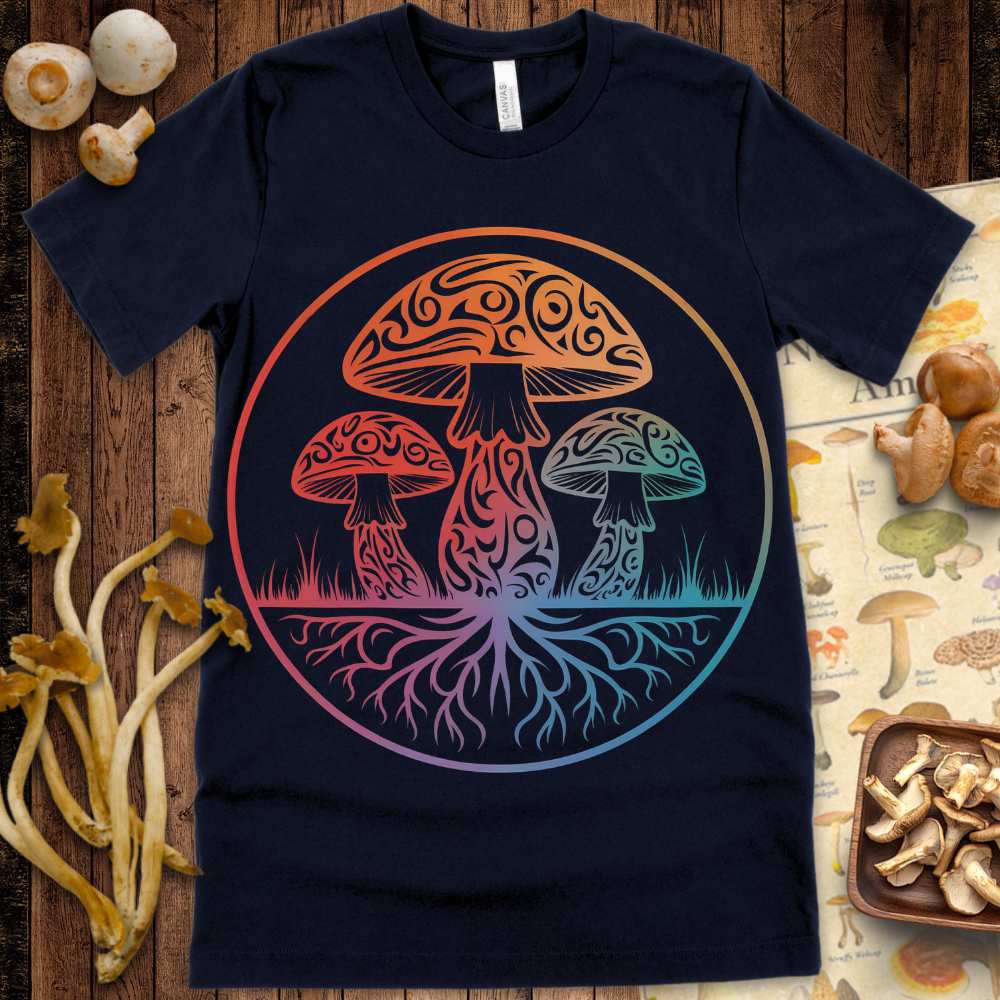 Tribal Fungi Colors Tee