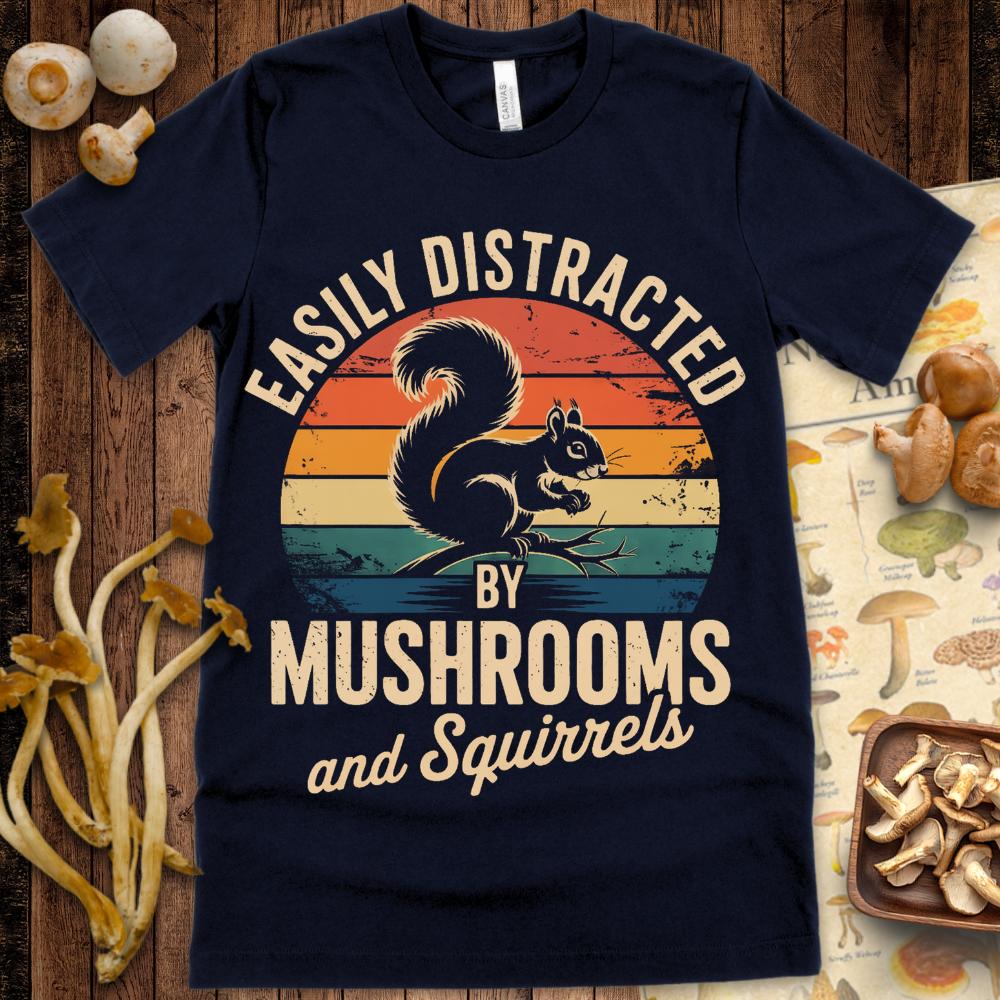 Mushroom Squirrel Tee
