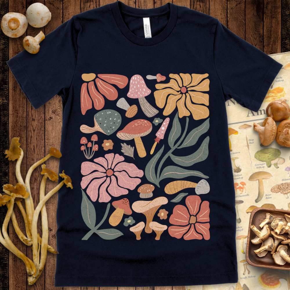 Boho Fungi N Fauna Tee