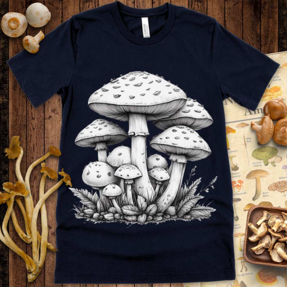 White Mushroom Tee