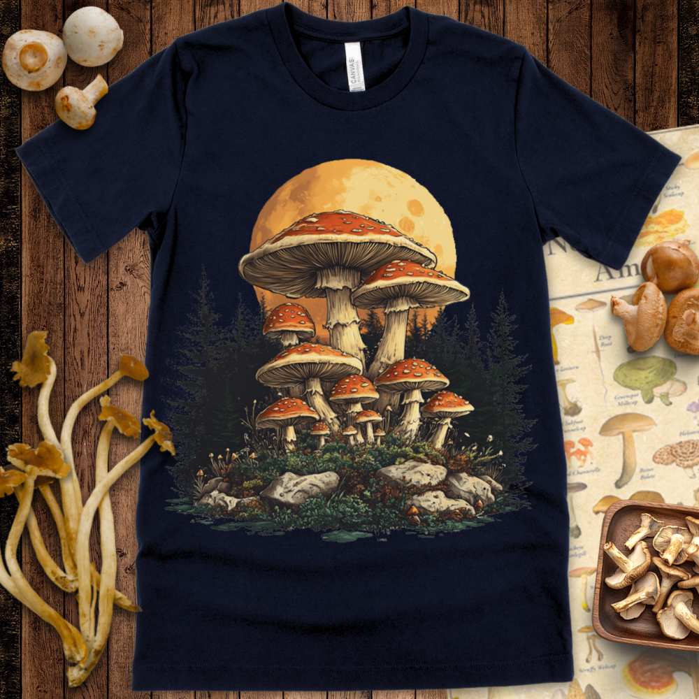 Mushroom forest Sunset Tee