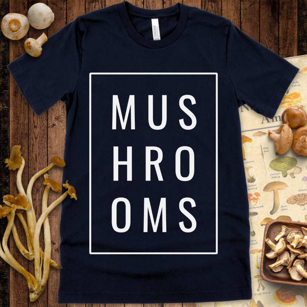 Mushrooms Squared Tee