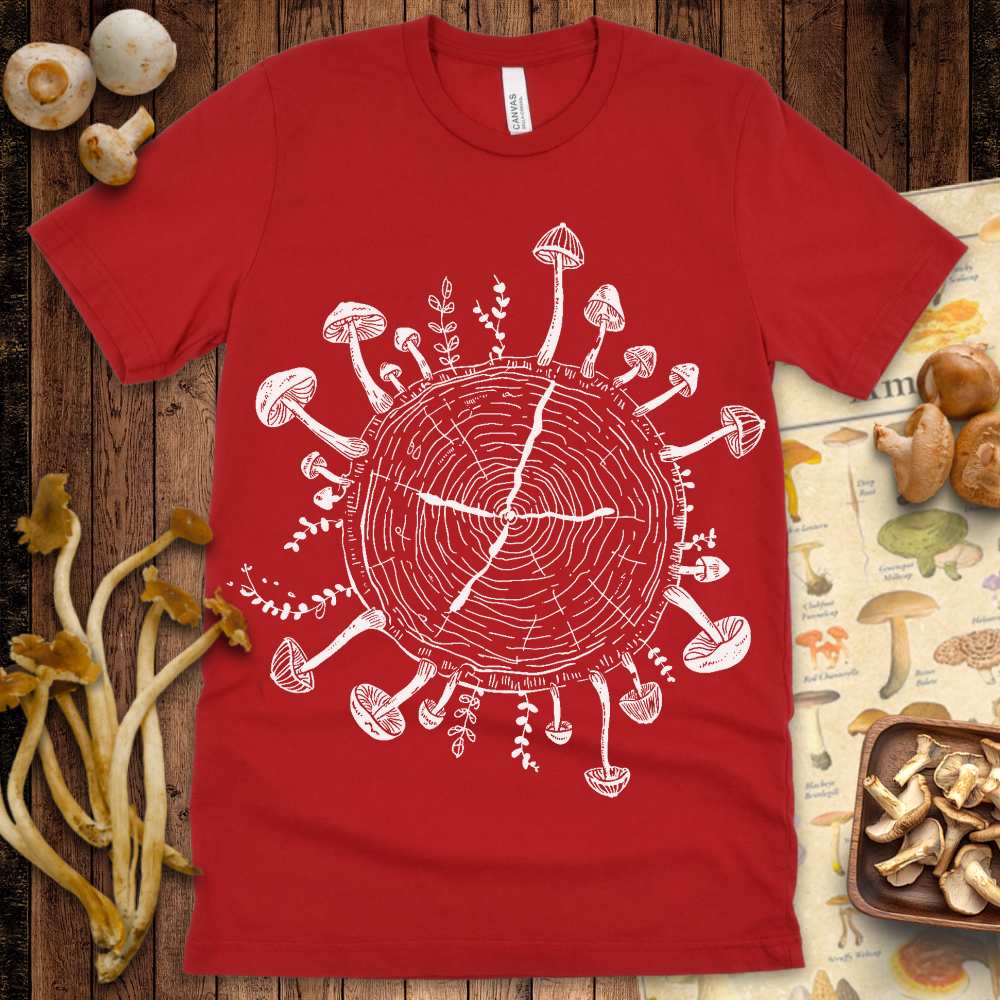 Tree Ring Fungi Tee