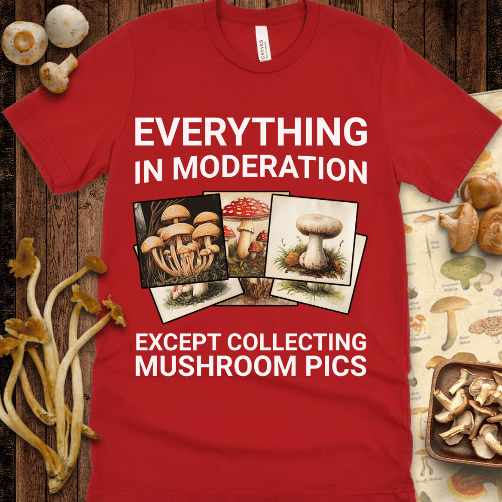 Mushroom Pics Tee