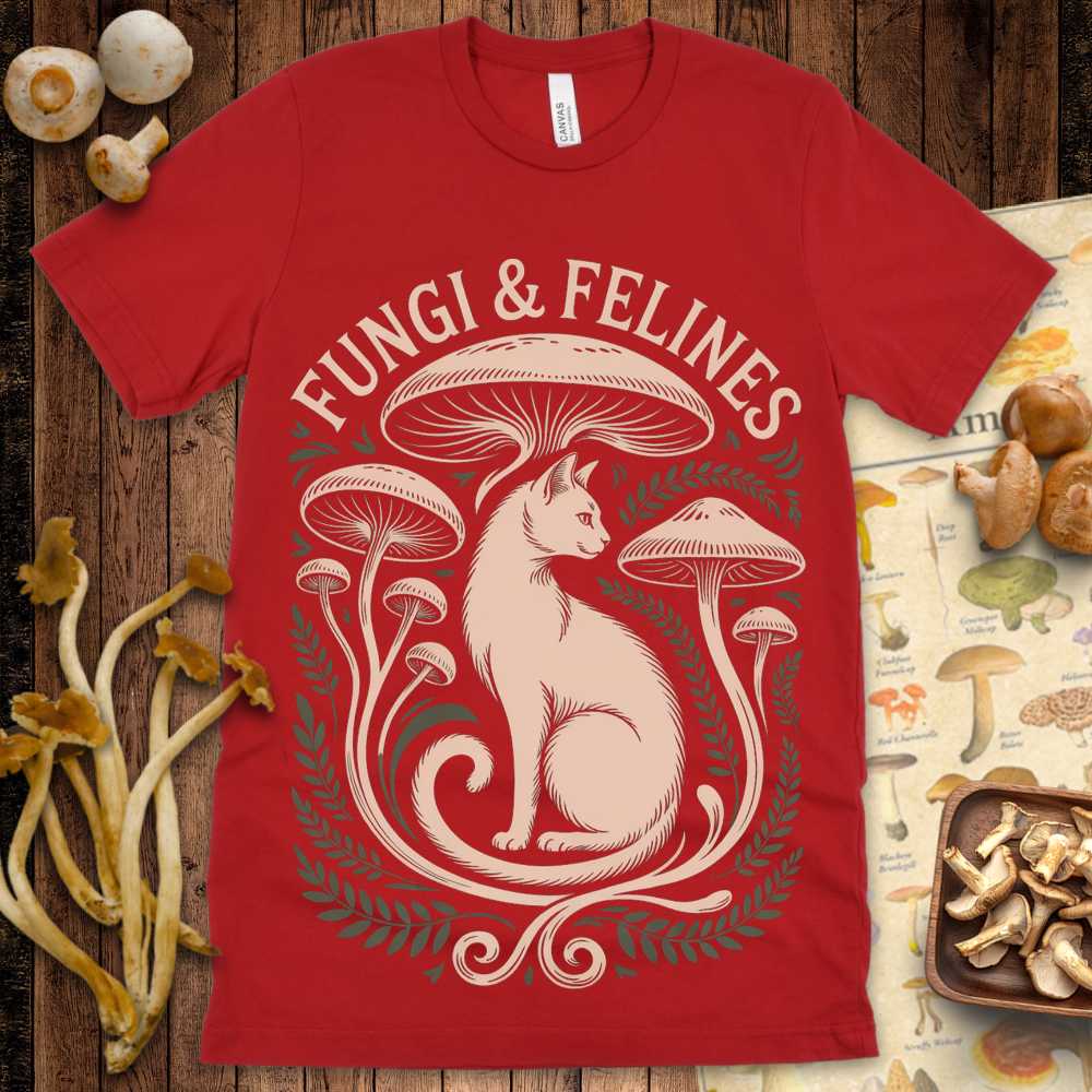 Fungi Feline Tee