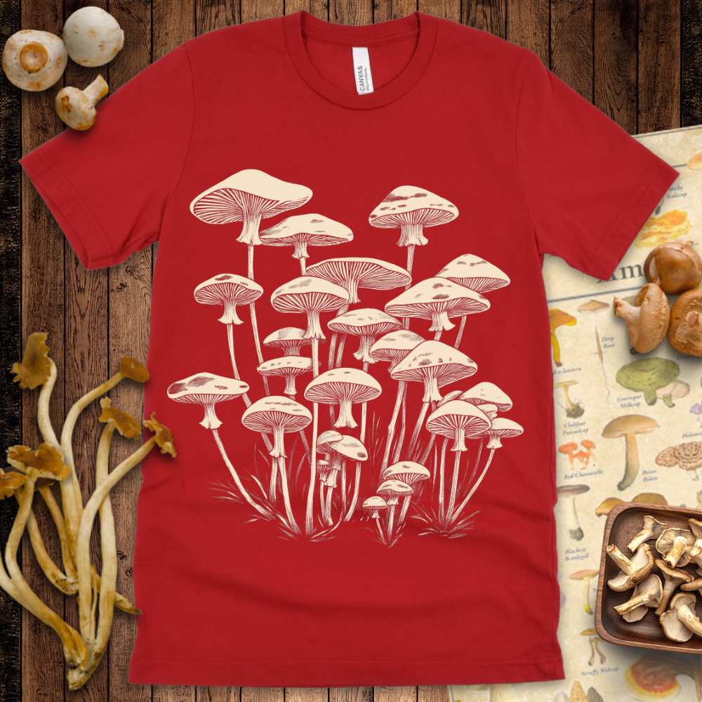 MushroomsSumi-e Tee