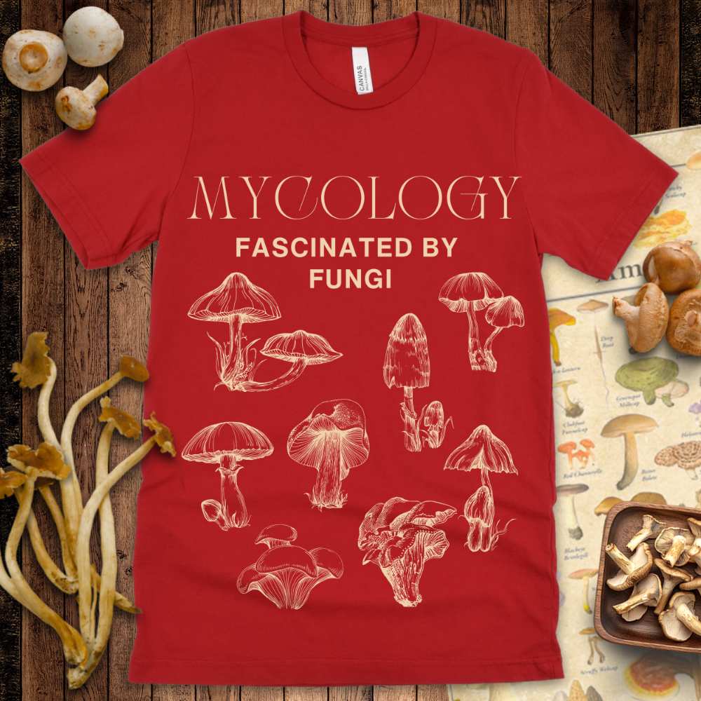 Mycology Facinated by Fungi Tee