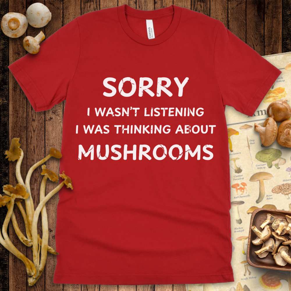 About Mushrooms Tee