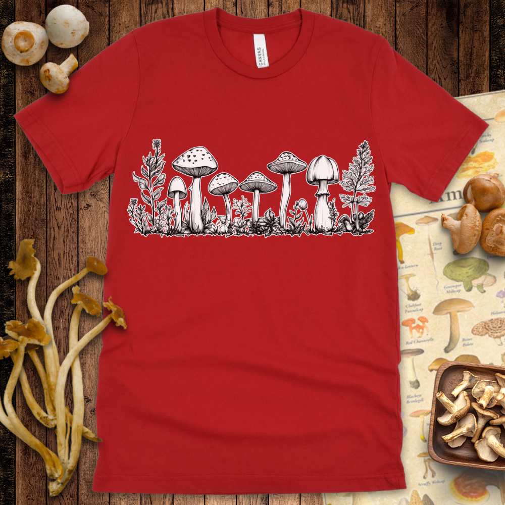 Fungi And Fauna White 2 Tee