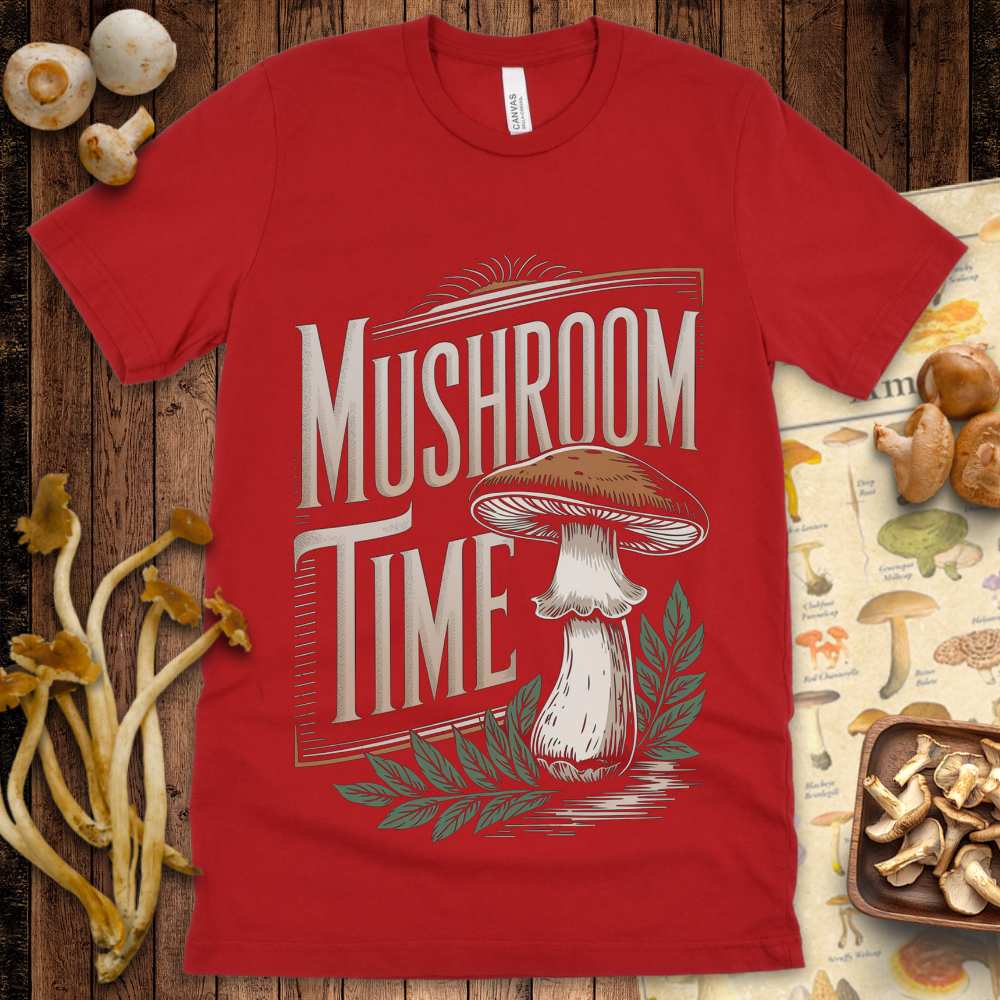 Mushroom Time Tee