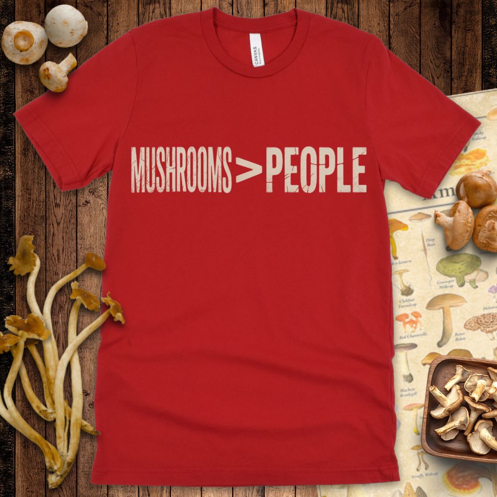 Mushroom Over People Tee