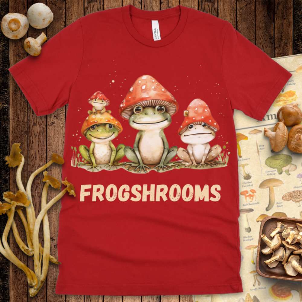 FrogShrooms In Hats Tee