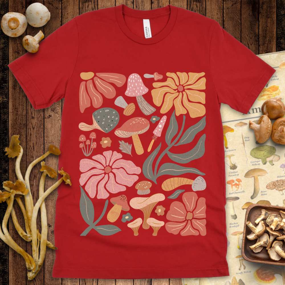 Boho Fungi N Fauna Tee