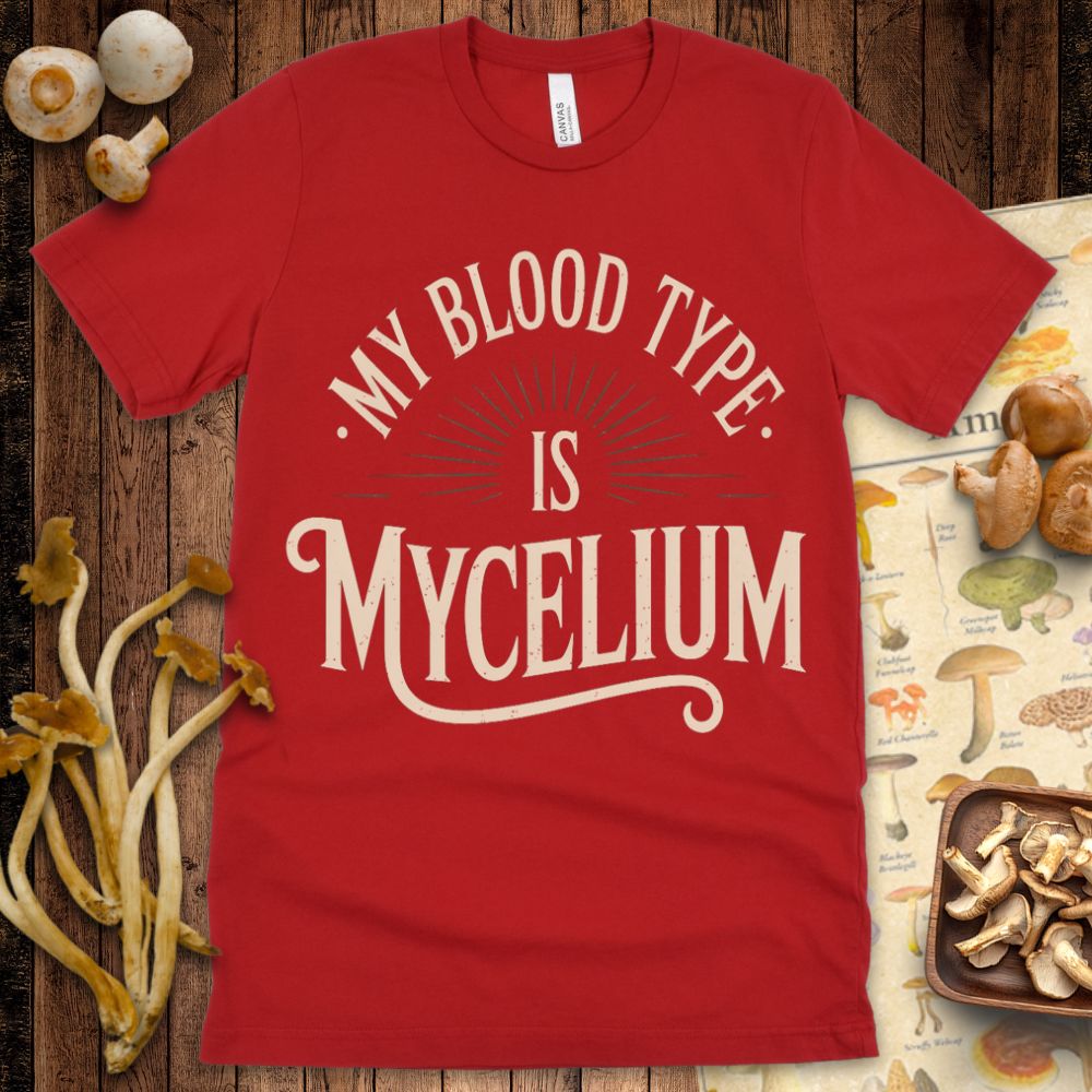 Mycelium Type Tee